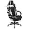 Flash Furniture Black Gaming Desk and Chair Set with Cup Holder BLN-X40D1904-WH-GG - alternate 5
